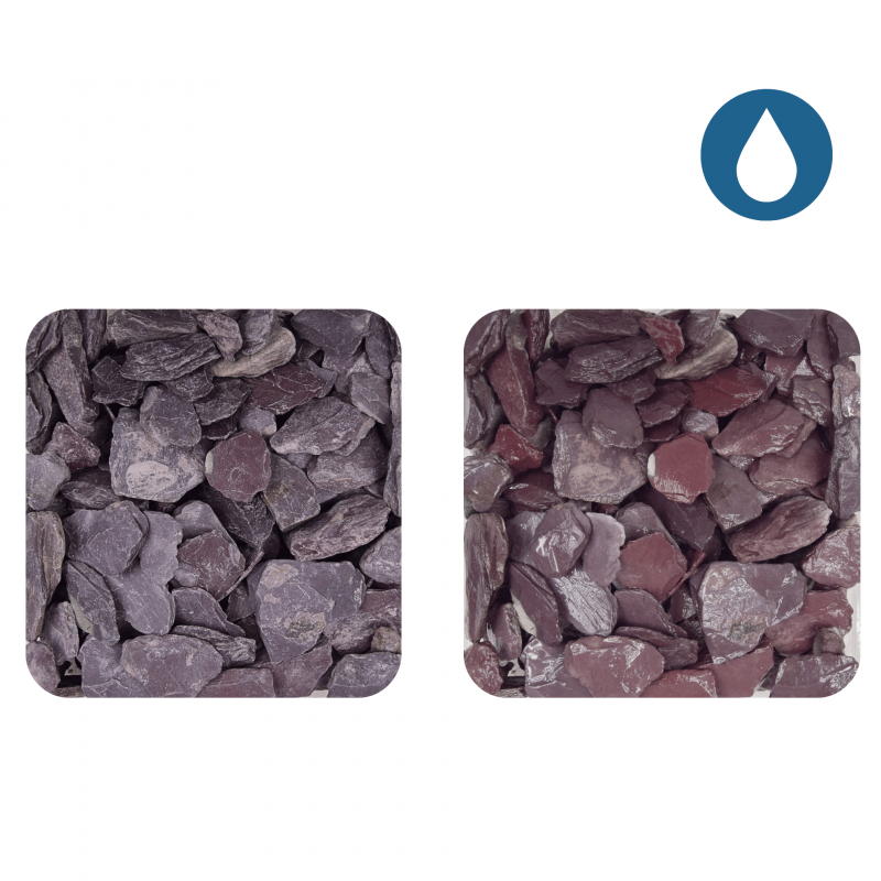 Ardoise Violette 30/60 mm - Big Bag 1T (13 m²) - Violette  - Jardinex - Image 3