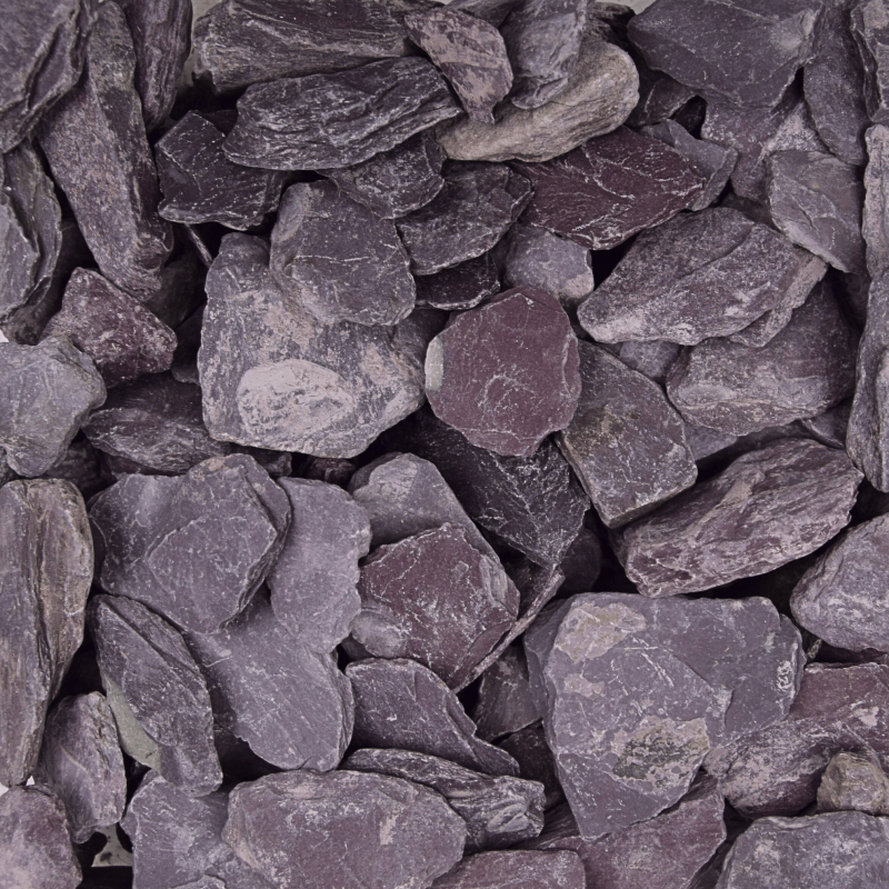 Ardoise Violette 30/60 mm - Big Bag 1T (13 m²) - Violette  - Jardinex - Image 2