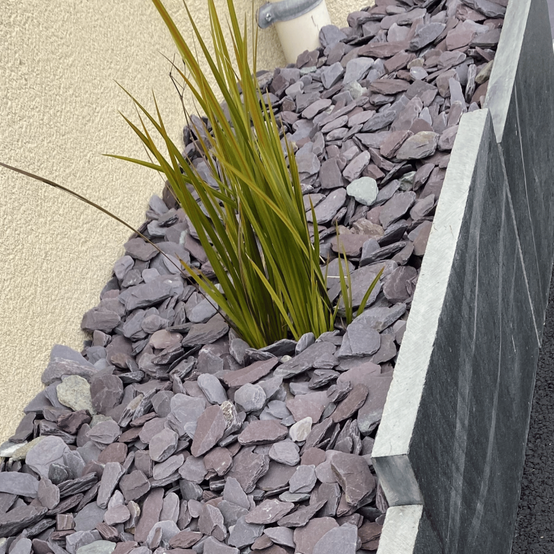 Ardoise Violette 30/60 mm - Big Bag 1T (13 m²) - Violette - Jardinex - Image 9