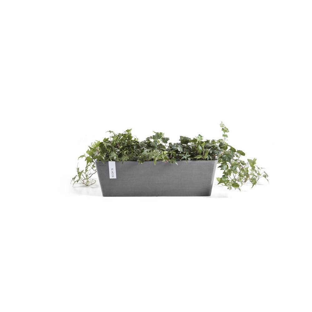 Ecopots - Pot Rectangulaire Bruges 45 Gris - 45 x 17 x H. 17 cm - 9,7 L ECOPOTS - Image 2