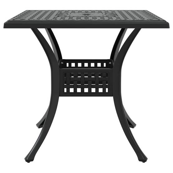 Ensemble de tables de jardin aluminium coulé noir 80 x 80 x 75 cm, Poids :34.47kg - PANGIVO - Image 9