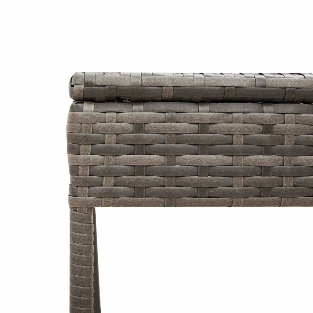 ComfortXL - Set 2 Transats Poly Rotin Coussins Bleu Marine Terrasse Gris – ComfortXL Outdoor Living - Image 10