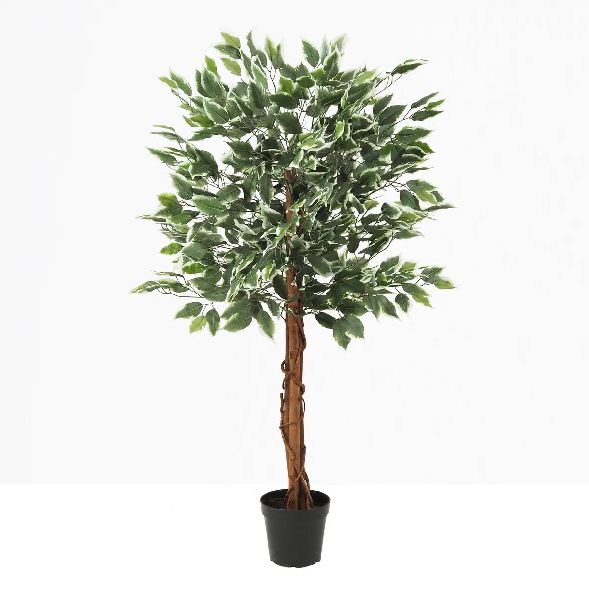 Ligne Deco - Ficus artificiel panaché 588 feuilles 120cm - Image 2