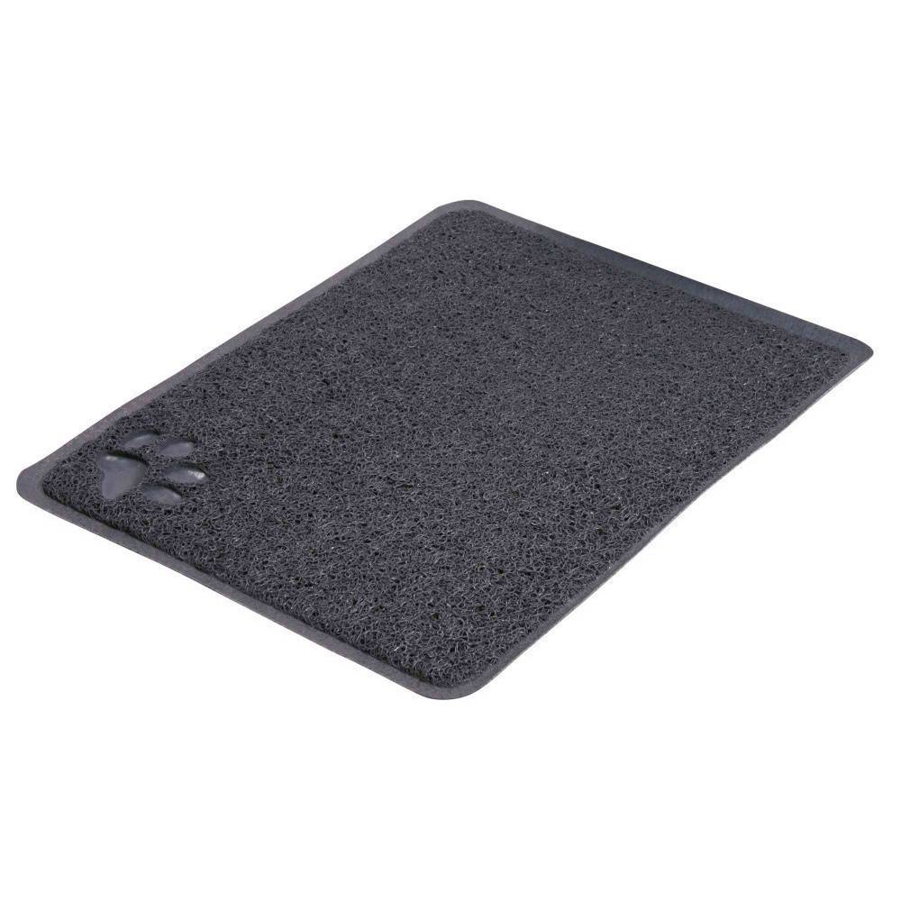 Trixie - Tapis pour bac à litière gris 37 x 45 cm pour chat - Image 1