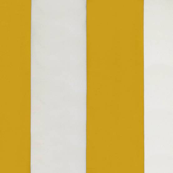 Parasol polyester jaune et blanc 290 x 190 x 223 cm - PANGIVO - Image 6