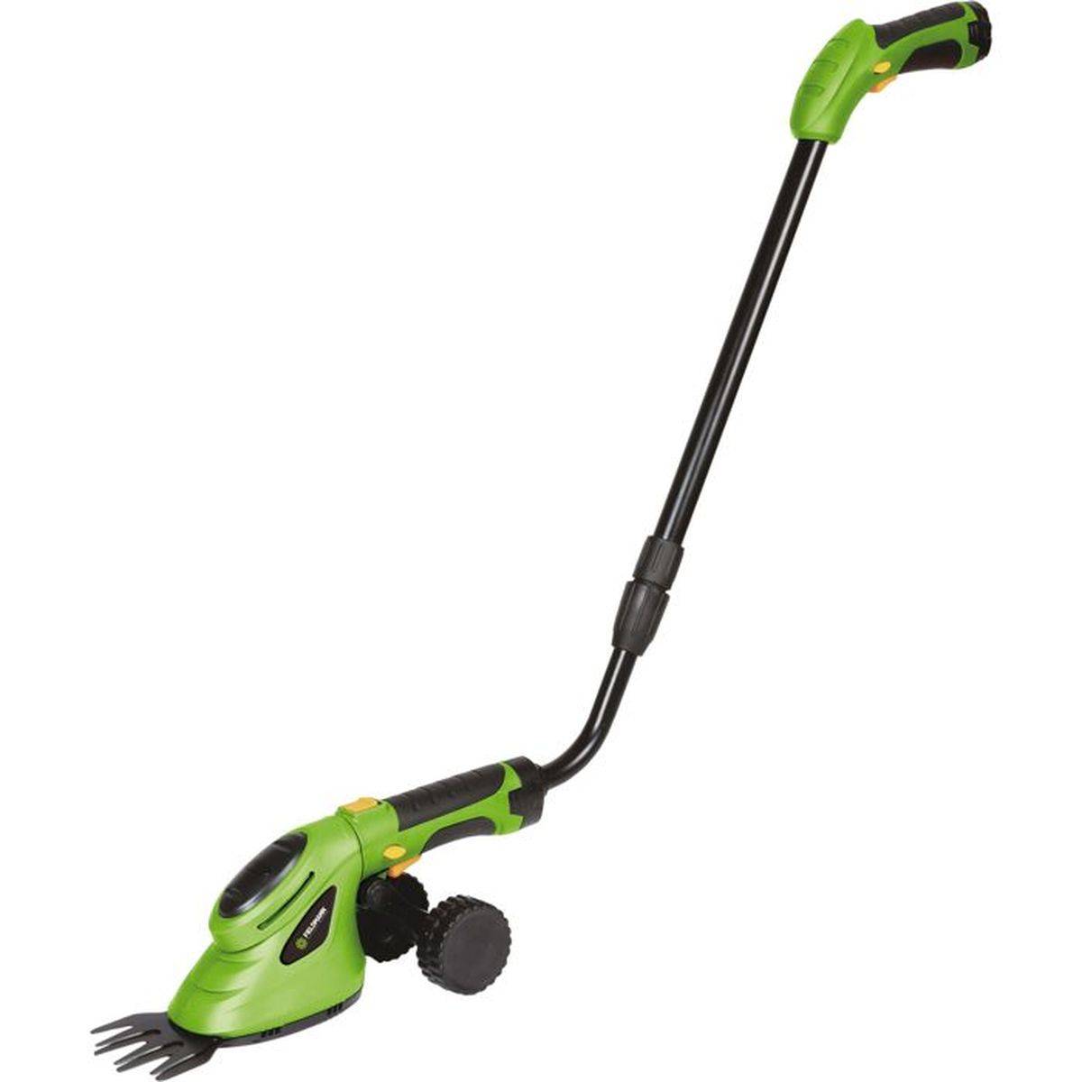 Cisaille électrique sans fil FZN 4102-AT, lames acier inox 8 cm, manche télescopique 1,3 m - FIELDMANN