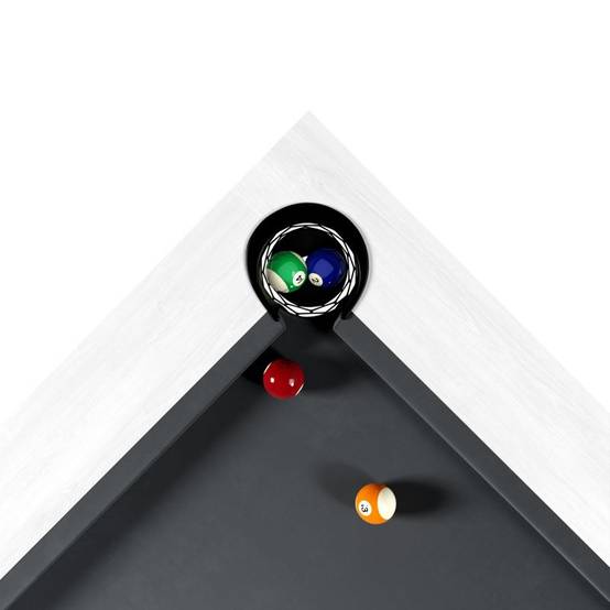 Billard Américain Convertible en Table à manger 4/6 personnes 185 x 104 x 82 Cm - Horizon SOKKER - Image 8