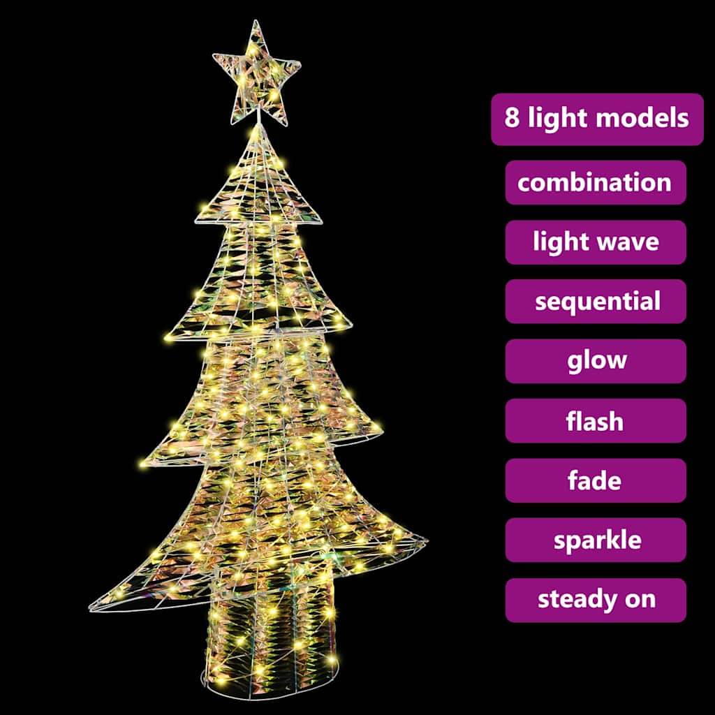 Vidaxl - Sapin de Noël avec 160 LED Blanc chaud 150 cm PET vidaXL 42018986 - Image 10