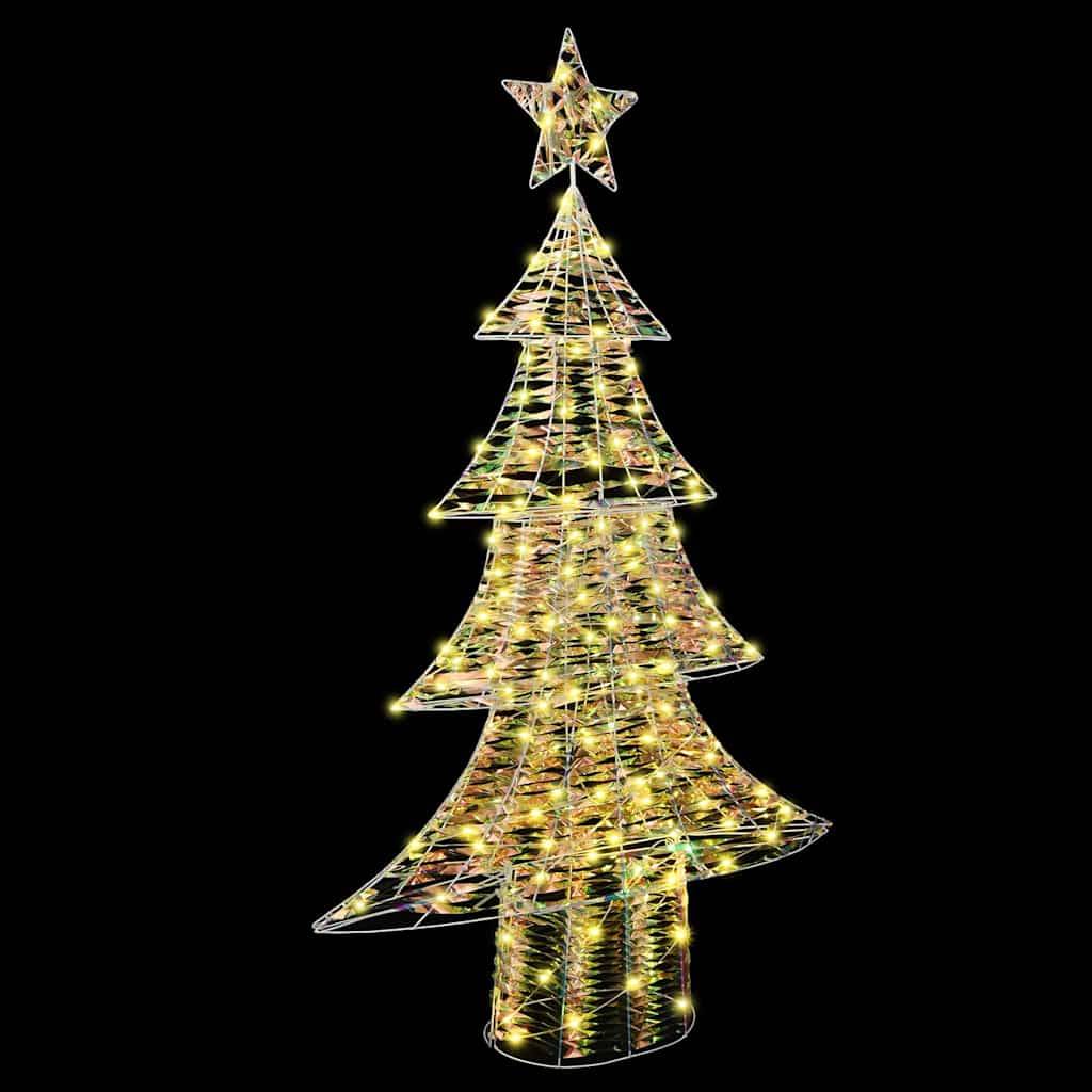 Vidaxl - Sapin de Noël avec 160 LED Blanc chaud 150 cm PET vidaXL 42018986 - Image 6