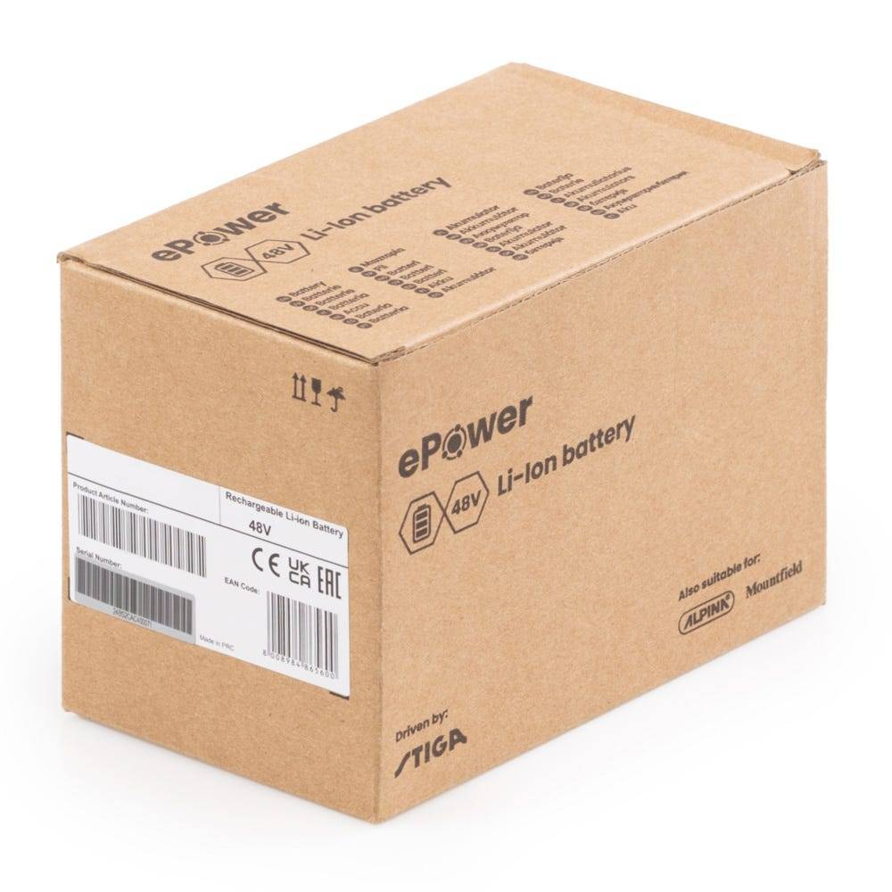 Mountfield - Batterie ePower 48V 4 Ah, puissance optimale pour jardinage continu - STIGA - Image 3
