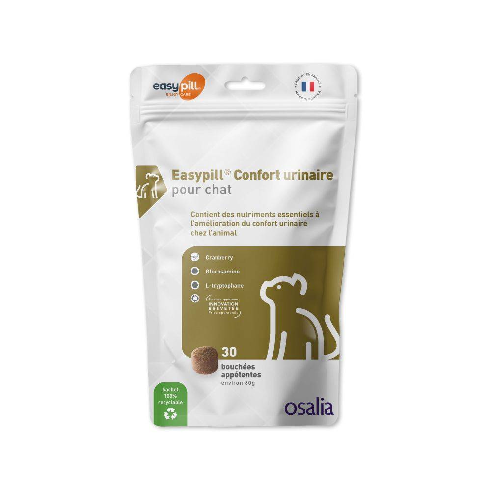 EASYPILL CHAT CONFORT URINAIRE - OSALIA 30 bouchées - Image 1