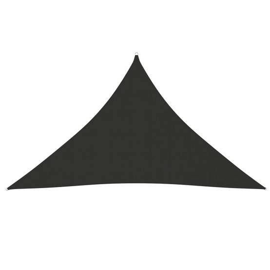 Voile de parasol tissu oxford anthracite 5 x 5 x 6 m - PANGIVO - Image 1