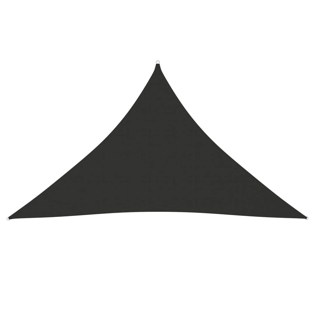 Voile de parasol tissu oxford anthracite 5 x 5 x 6 m - PANGIVO - Image 2