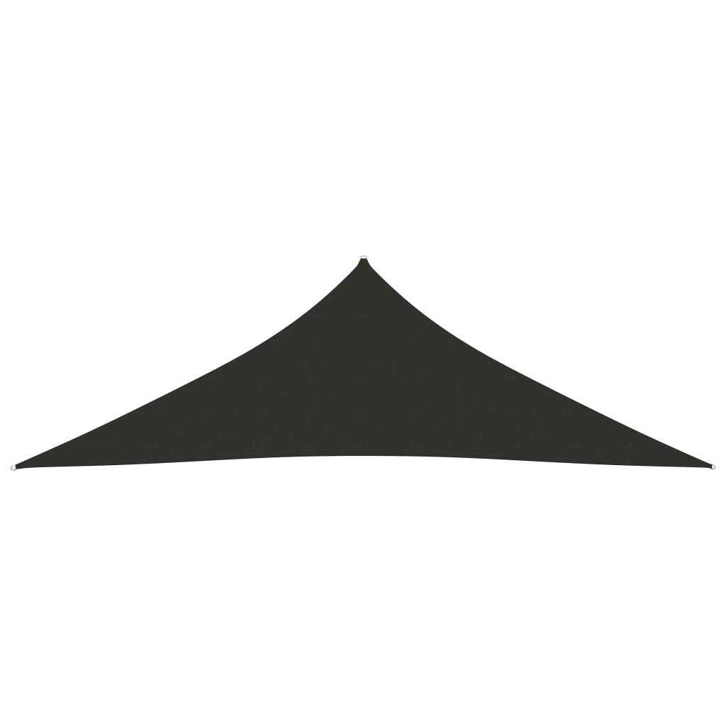 Voile de parasol tissu oxford anthracite 5 x 5 x 6 m - PANGIVO - Image 3