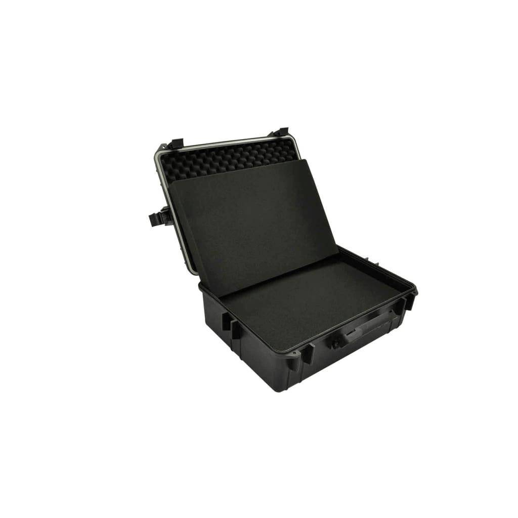 Caisse valise coffre boîte à outils rangement kit coffret mallette 35 litres noir - Image 4