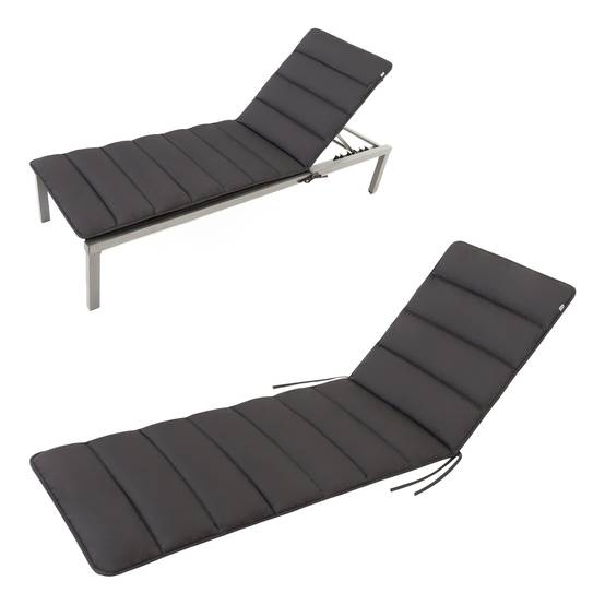 Coussin de Transat FlAIR - gris - 200x70cm - Image 2