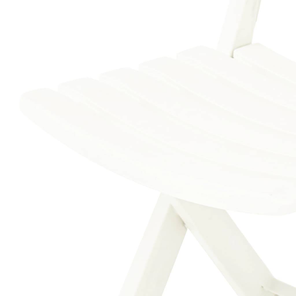 Prolenta Premium - Chaises de jardin plastique blanc 44 x 41 x 78 cm - Prolenta premium p339.5 - Image 6