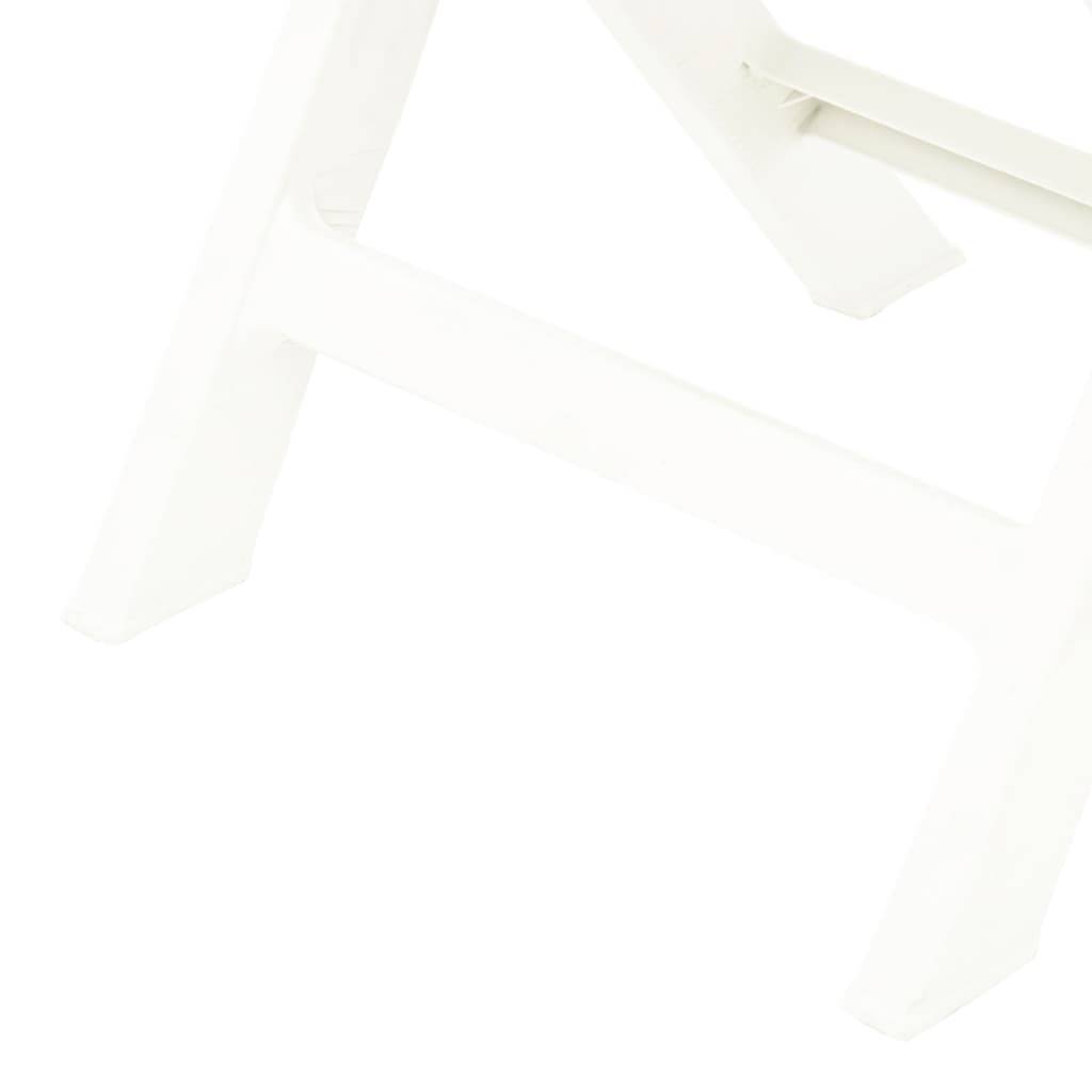 Prolenta Premium - Chaises de jardin plastique blanc 44 x 41 x 78 cm - Prolenta premium p339.5 - Image 7