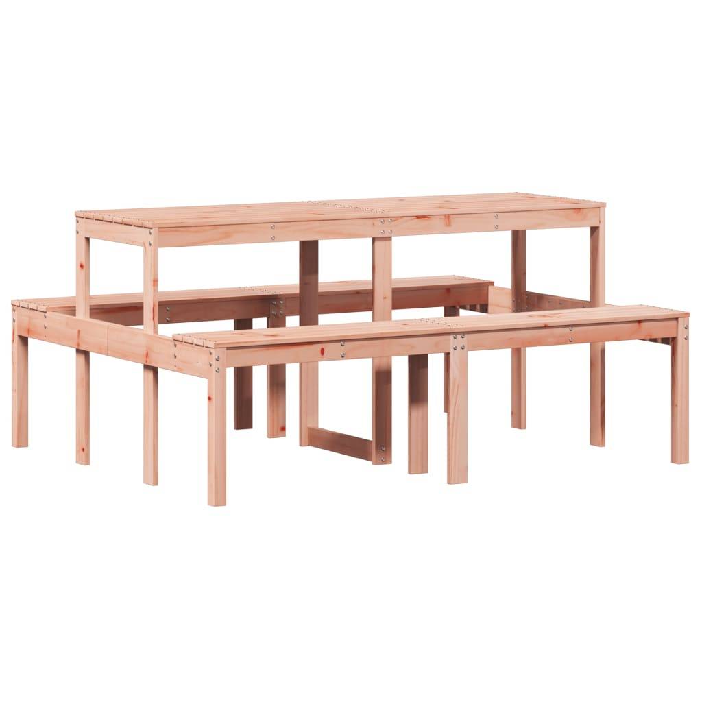 Table bois composite Horrin Brun 160 X 134 X 75 cm - P87211B - Image 6