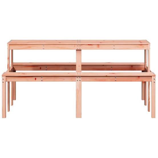 Table bois composite Horrin Brun 160 X 134 X 75 cm - P87211B - Image 4
