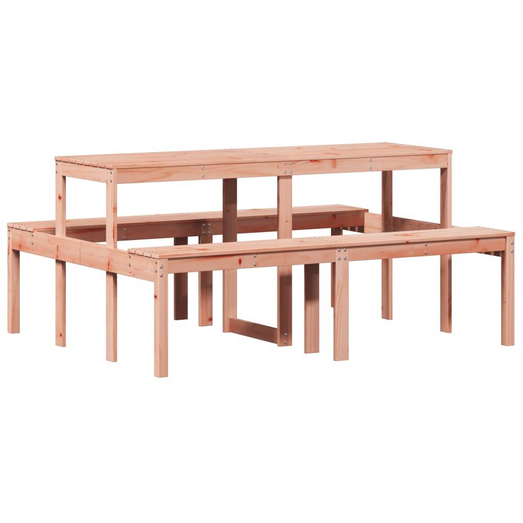 Table bois composite Horrin Brun 160 X 134 X 75 cm - P87211B - Image 2