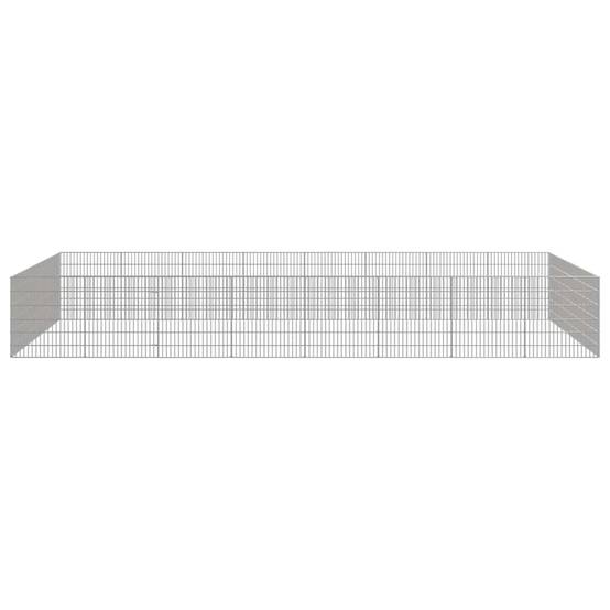 Vidaxl - Enclos pour animaux en liberté 24panneaux 54x60cm fer galvanisé vidaXL 3321345 - Image 5