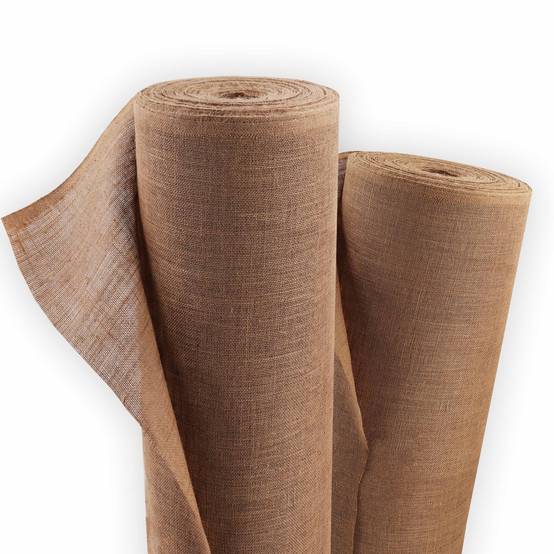 55m x 1m tissu de jute 305g/m² tapis de jute jute de jardin tissu de jute toile de jute ruban de jute - Image 1