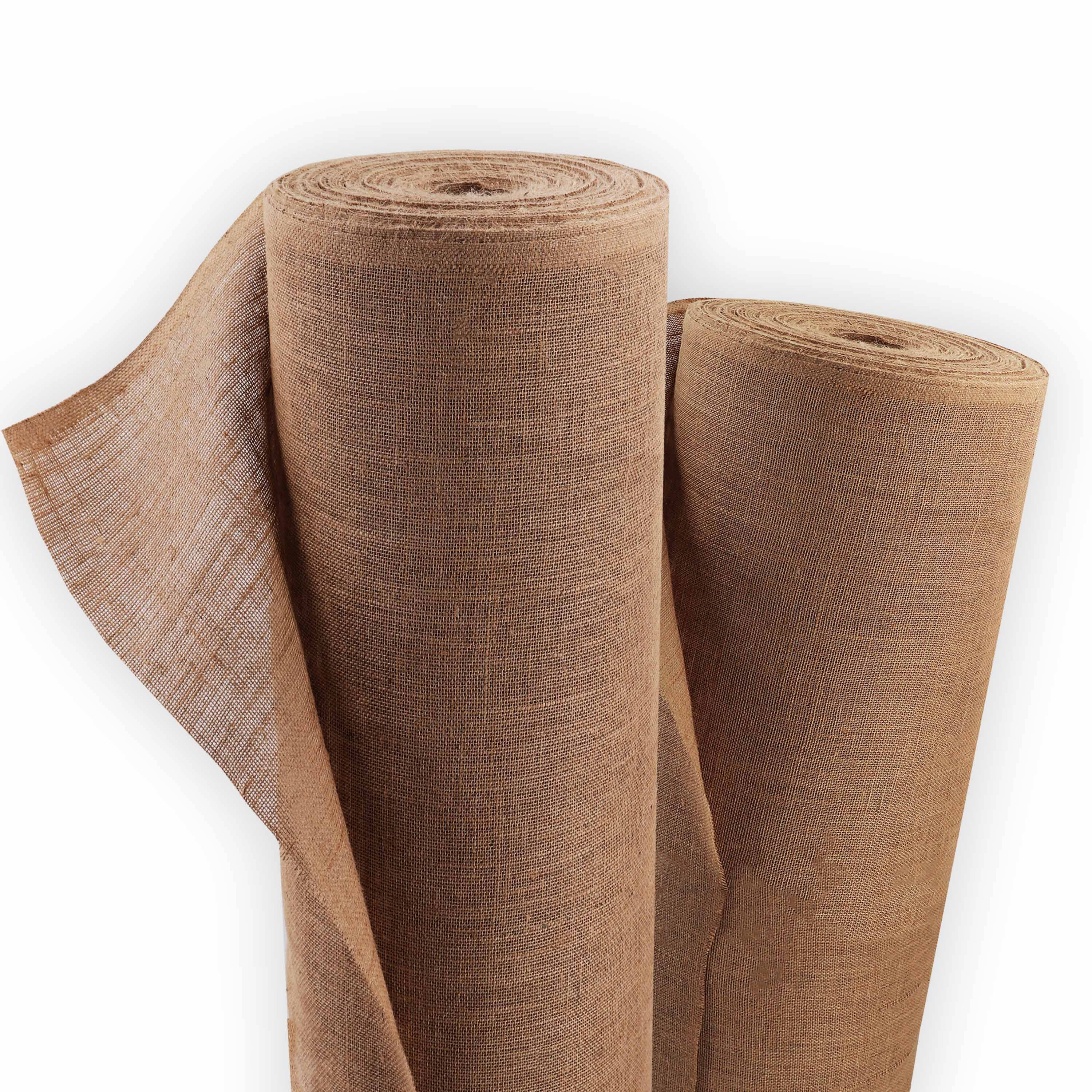 55m x 1m tissu de jute 305g/m² tapis de jute jute de jardin tissu de jute toile de jute ruban de jute