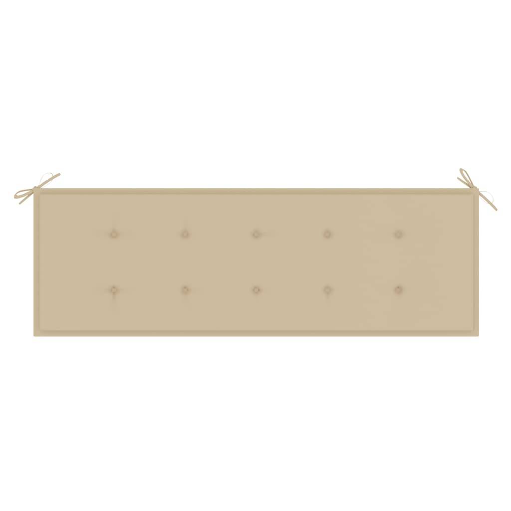 PANGIVO - Banc de jardin bois d'eucalyptus beige 150 x 60 x 89 cm - PANGIVO - Image 7