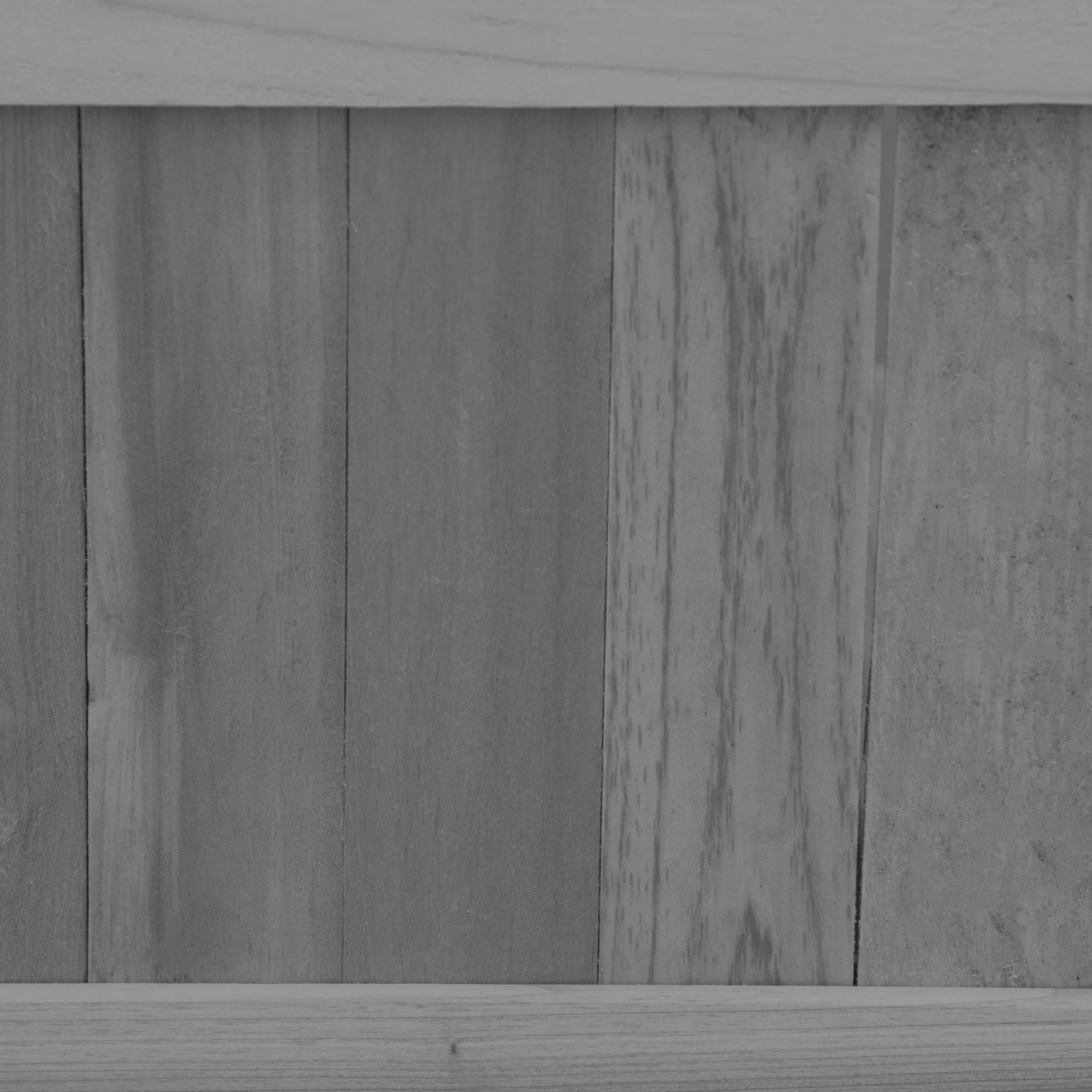 Jardinière sur pieds bois gris 70 x 30 x 25 cm - PANGIVO - Image 9