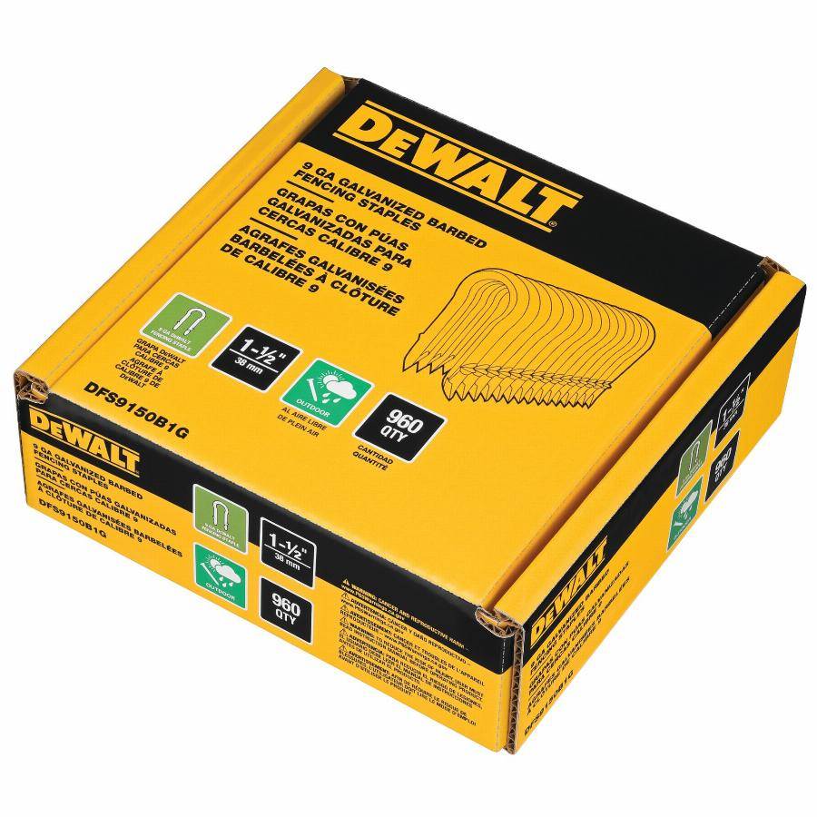 Agrafes crantées électro zinguées DEWALT 40 mm - DFS9150B1G-QZ - Image 3