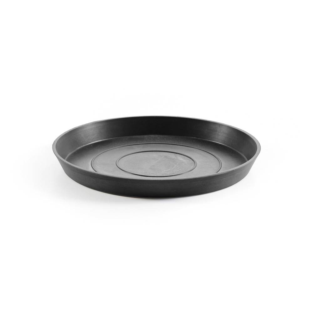 Ecopots - Soucoupe Round 40 Gris Foncé - Ø 36,5 x H. 3,5 cm ECOPOTS