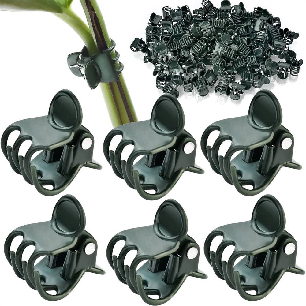 DtopbuyAge - 100 clips de support en plastique pour plantes DtopbuyAge - Image 1