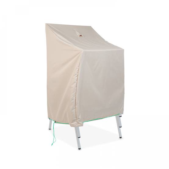Oviala - Housse de protection pour chaises de jardin taupe Cov'Up - Oviala - Image 1