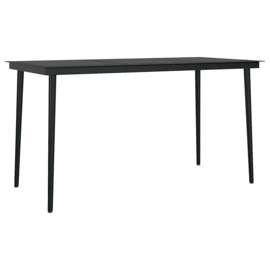 Ensemble Repas 6P 140cm Rotin PVC Coussins Crème Marron – ComfortXL Outdoor Living - Image 6