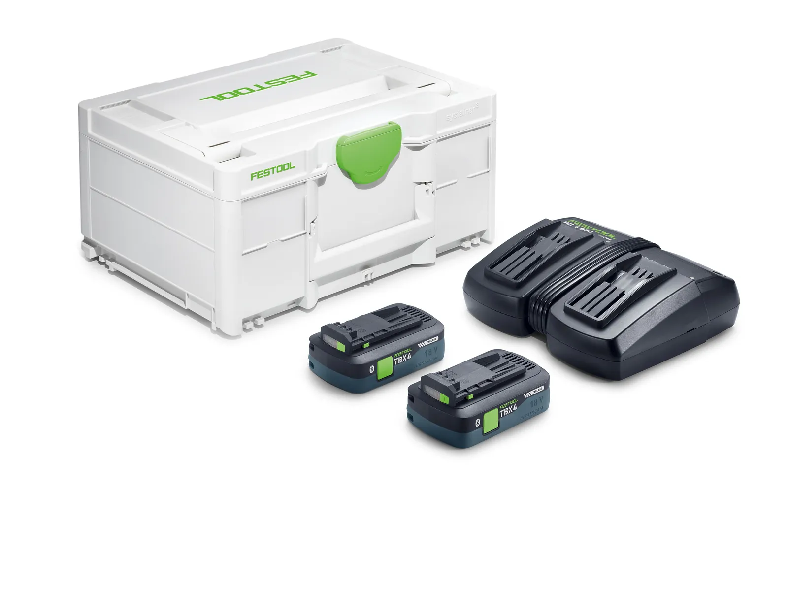 Set Énergie SYS 18V 2xTBX4/TCL6DUO - FESTOOL - 578819 - Image 1