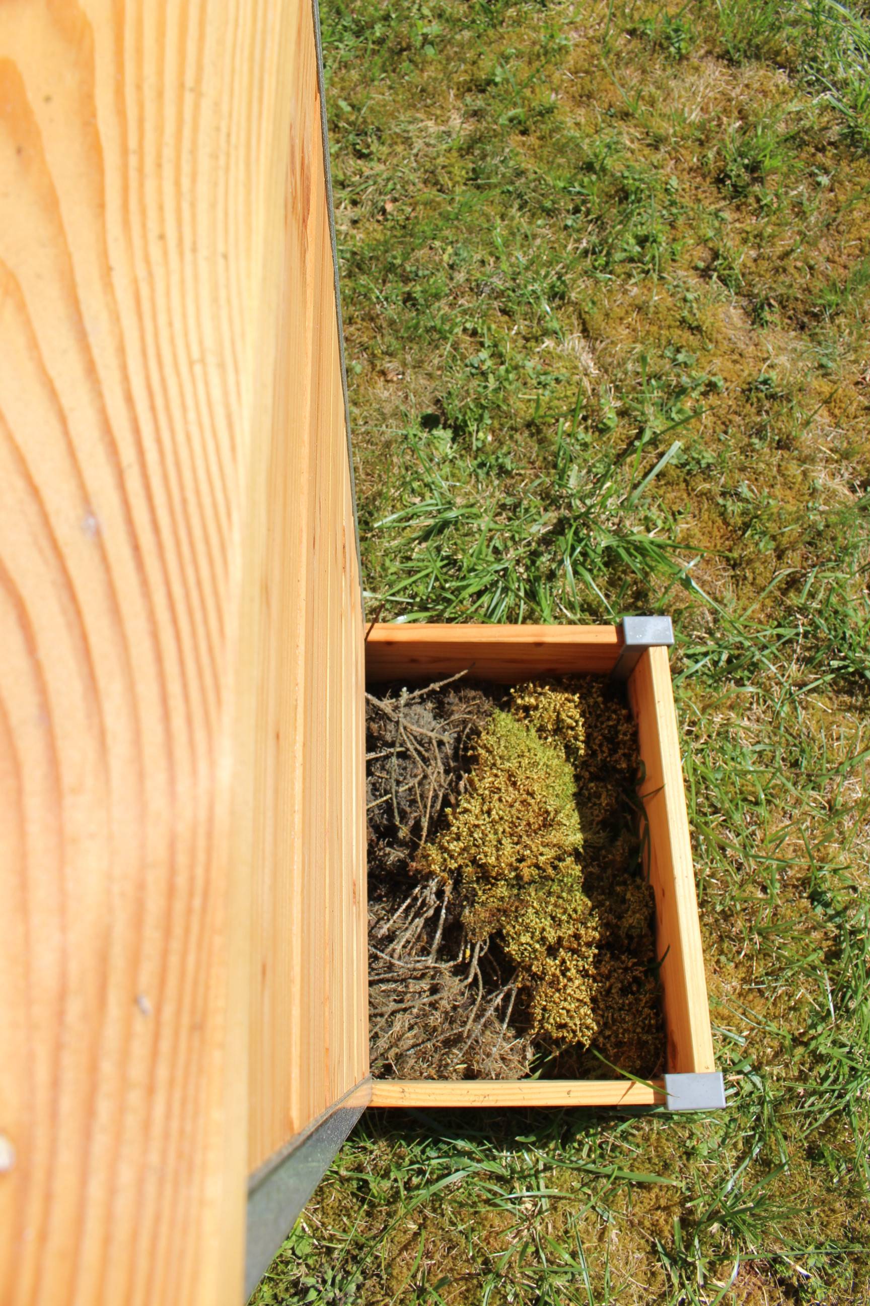 Mon Petit Potager - Composteur en bois Douglas DESIGN à accès direct 356L - 80x 75 x H98 CM - Epaisseur 19mm - mon PETIT POTAGER - Image 4