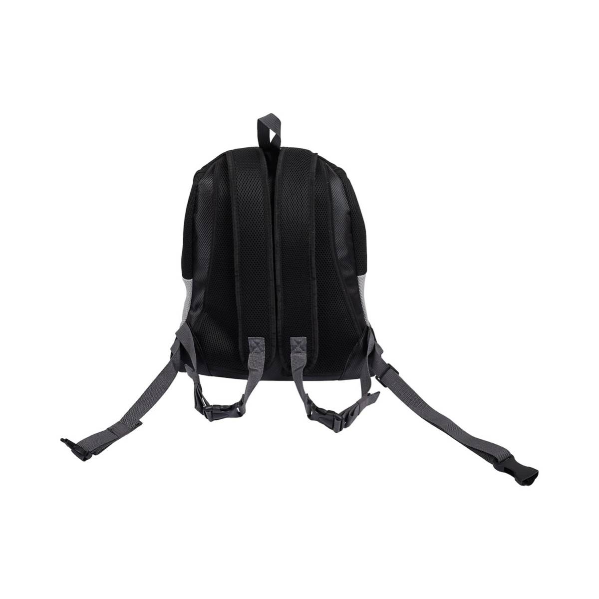 The Concept Factory - Sac à Dos de Transport "Animaux" 42cm Gris & Noir - Image 5