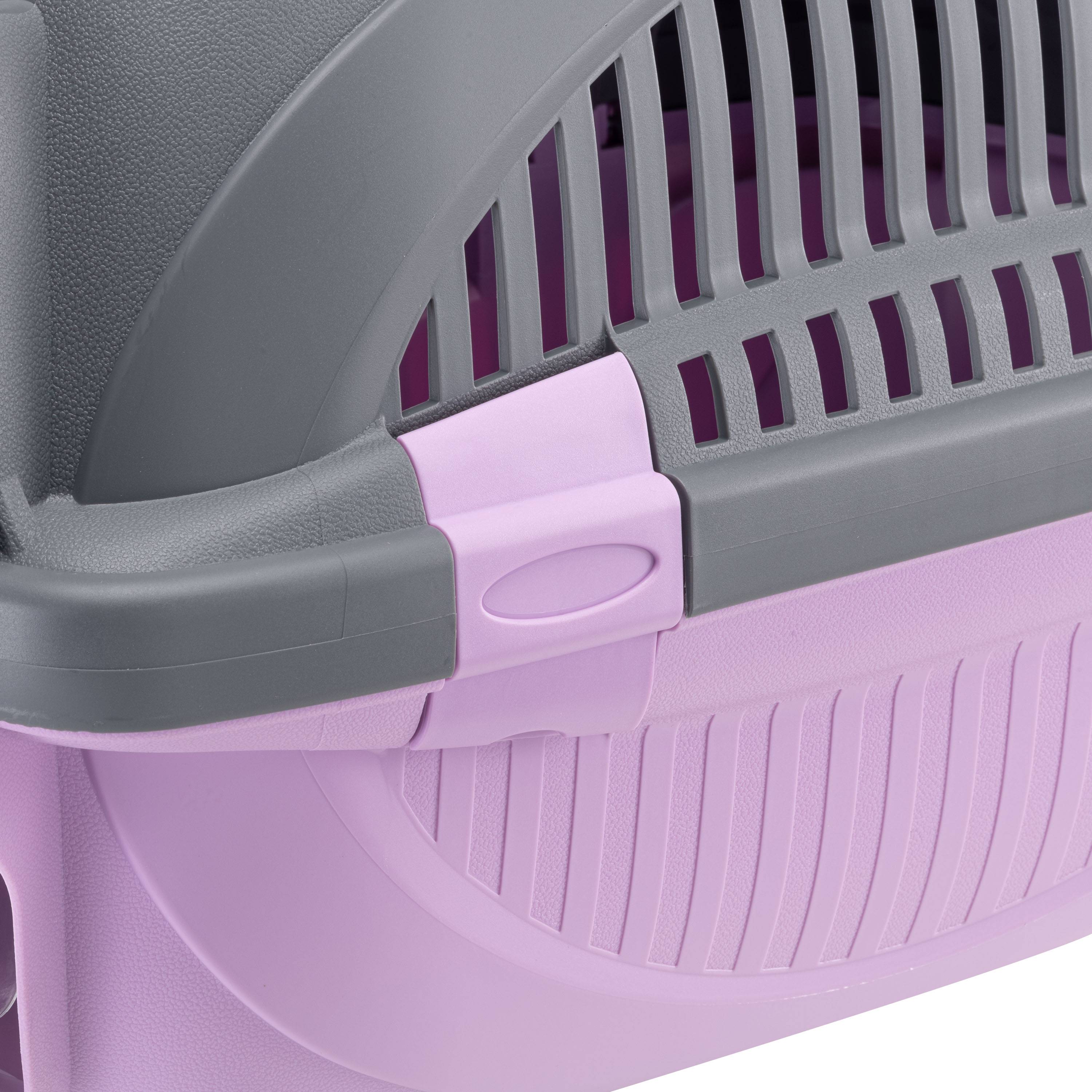 Ferplast - Ferplast Caisse de Transport Chat RIDER, Cage de Transport Chiens Petits et Chats jusqu'à 7 kg, Porte Transparente Antichoc, Fentes d'aération, Boite - Image 5