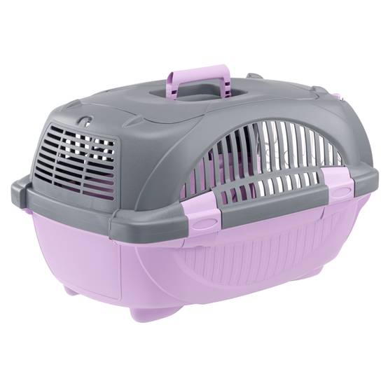 Ferplast - Ferplast Caisse de Transport Chat RIDER, Cage de Transport Chiens Petits et Chats jusqu'à 7 kg, Porte Transparente Antichoc, Fentes d'aération, Boite - Image 3