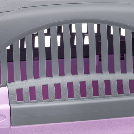 Ferplast - Ferplast Caisse de Transport Chat RIDER, Cage de Transport Chiens Petits et Chats jusqu'à 7 kg, Porte Transparente Antichoc, Fentes d'aération, Boite - Image 4