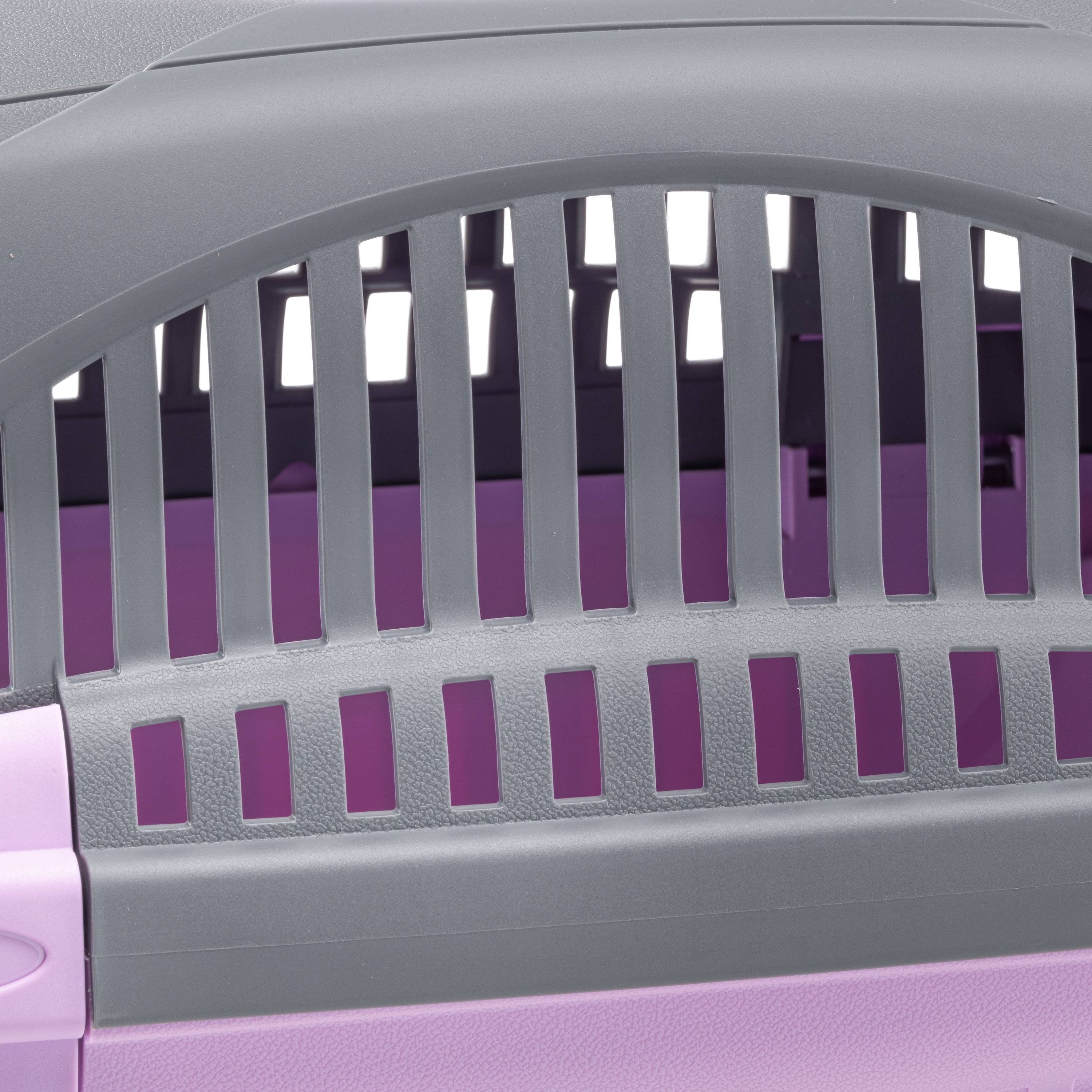 Ferplast - Ferplast Caisse de Transport Chat RIDER, Cage de Transport Chiens Petits et Chats jusqu'à 7 kg, Porte Transparente Antichoc, Fentes d'aération, Boite - Image 4
