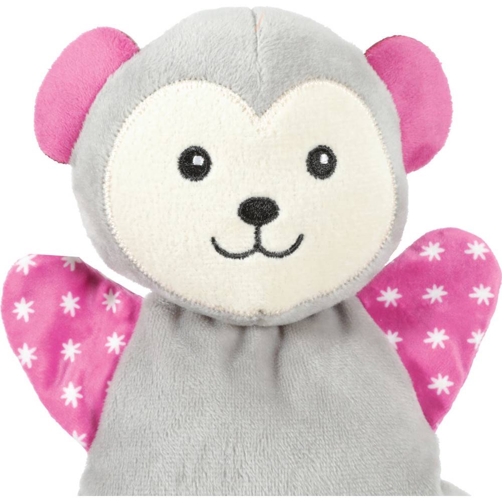 Zolux - Peluche maxou gris doudou bruissant 19 cm jouet pour chiots - Image 2