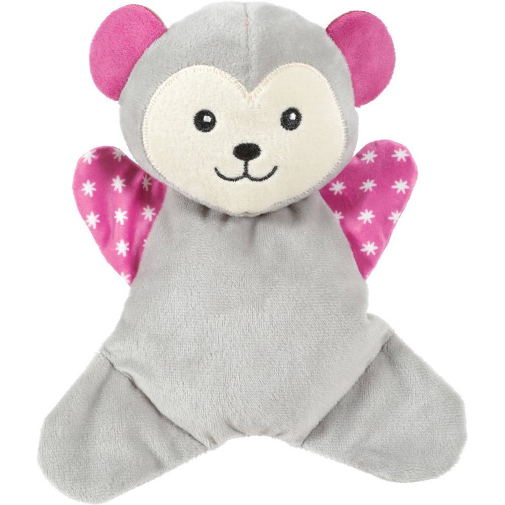 Zolux - Peluche maxou gris doudou bruissant 19 cm jouet pour chiots - Image 1
