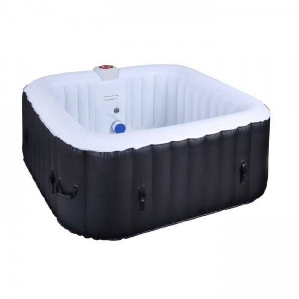 SUNSPA - Spa gonflable SUNSPA - AC01 - 157 x 67 cm - 4 places - Carré (Livré avec filtre, cadenas, tapis de sol et couverture) - Image 5