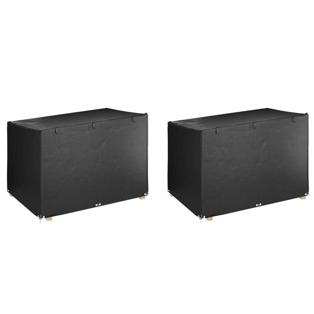 Maison Chic - Housse de protection | Couvercle de protection | Housses de balancelle 2 pcs 12 œillets 215x150x130/150 cm PE Maison Chic - Image 2