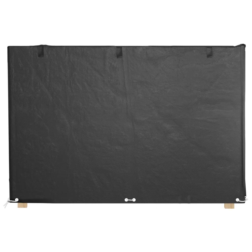 Maison Chic - Housse de protection | Couvercle de protection | Housses de balancelle 2 pcs 12 œillets 215x150x130/150 cm PE Maison Chic - Image 4