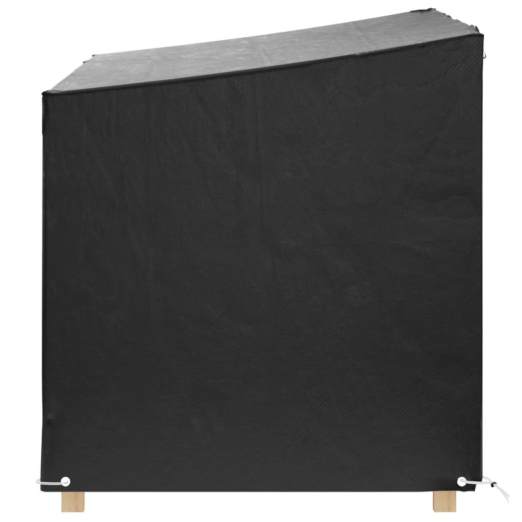 Maison Chic - Housse de protection | Couvercle de protection | Housses de balancelle 2 pcs 12 œillets 215x150x130/150 cm PE Maison Chic - Image 5