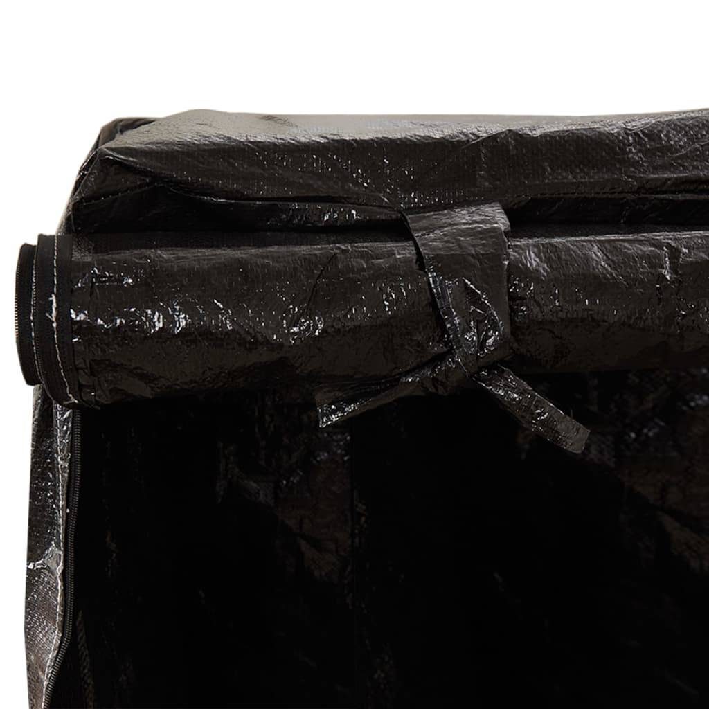 Maison Chic - Housse de protection | Couvercle de protection | Housses de balancelle 2 pcs 12 œillets 215x150x130/150 cm PE Maison Chic - Image 8