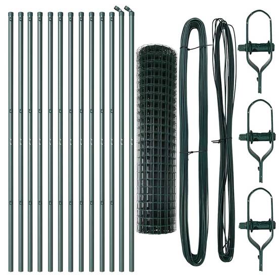 PANGIVO - Clôture acier PVC verte 1,2 x 25 m, Poids :41.95kg - PANGIVO - Image 5
